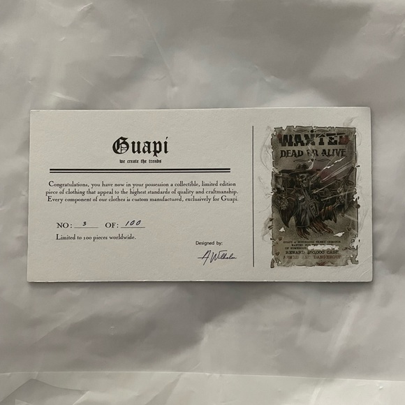 GUAPI RARE Dead or Alive Skeleton Pants - Picture 6 of 7